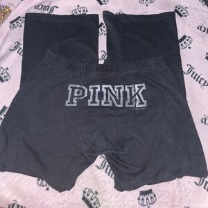 Vintage Y2K Victoria’s secret Black Grunge Sweatpants